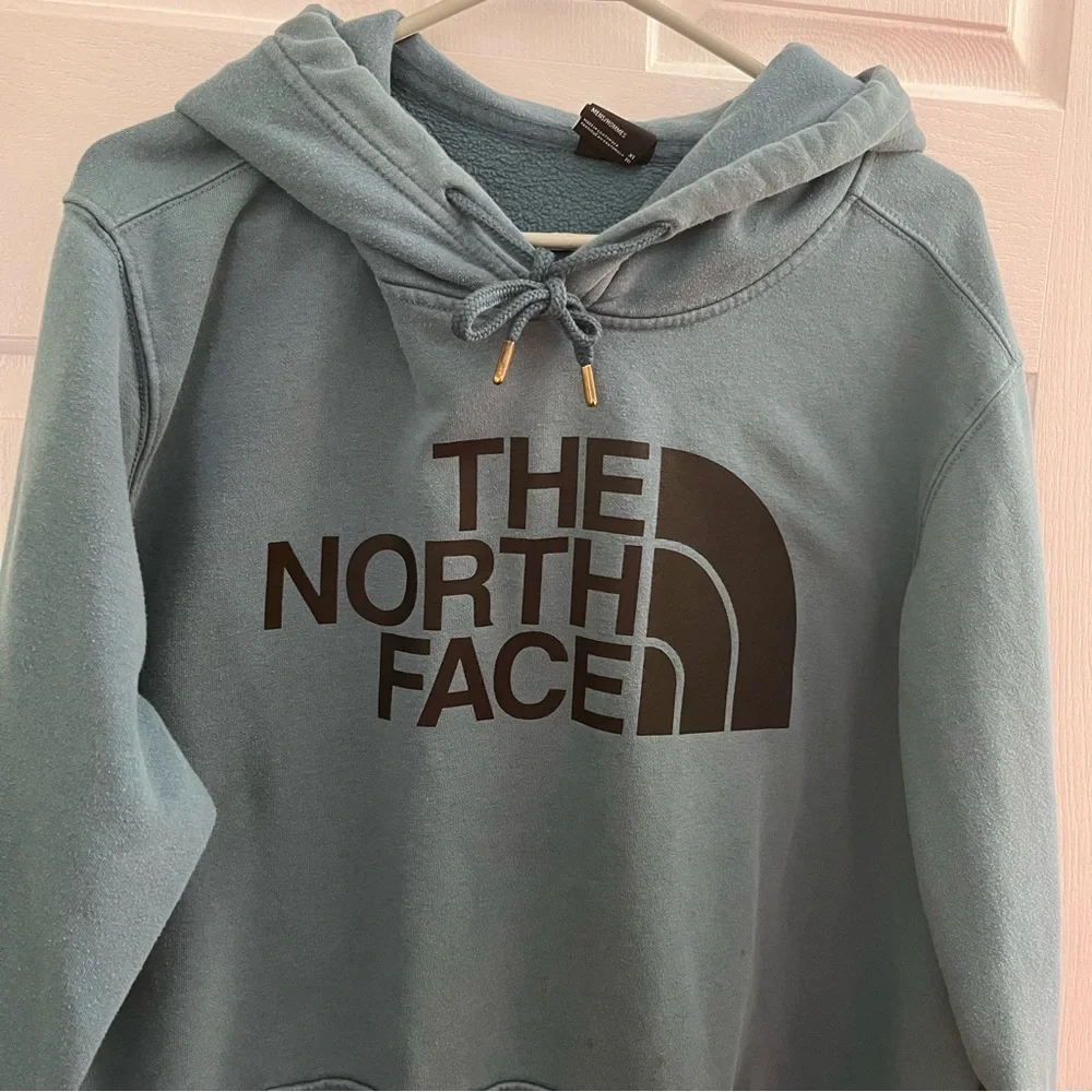 The North Face Men's Blue Hoodie Sweatshirt